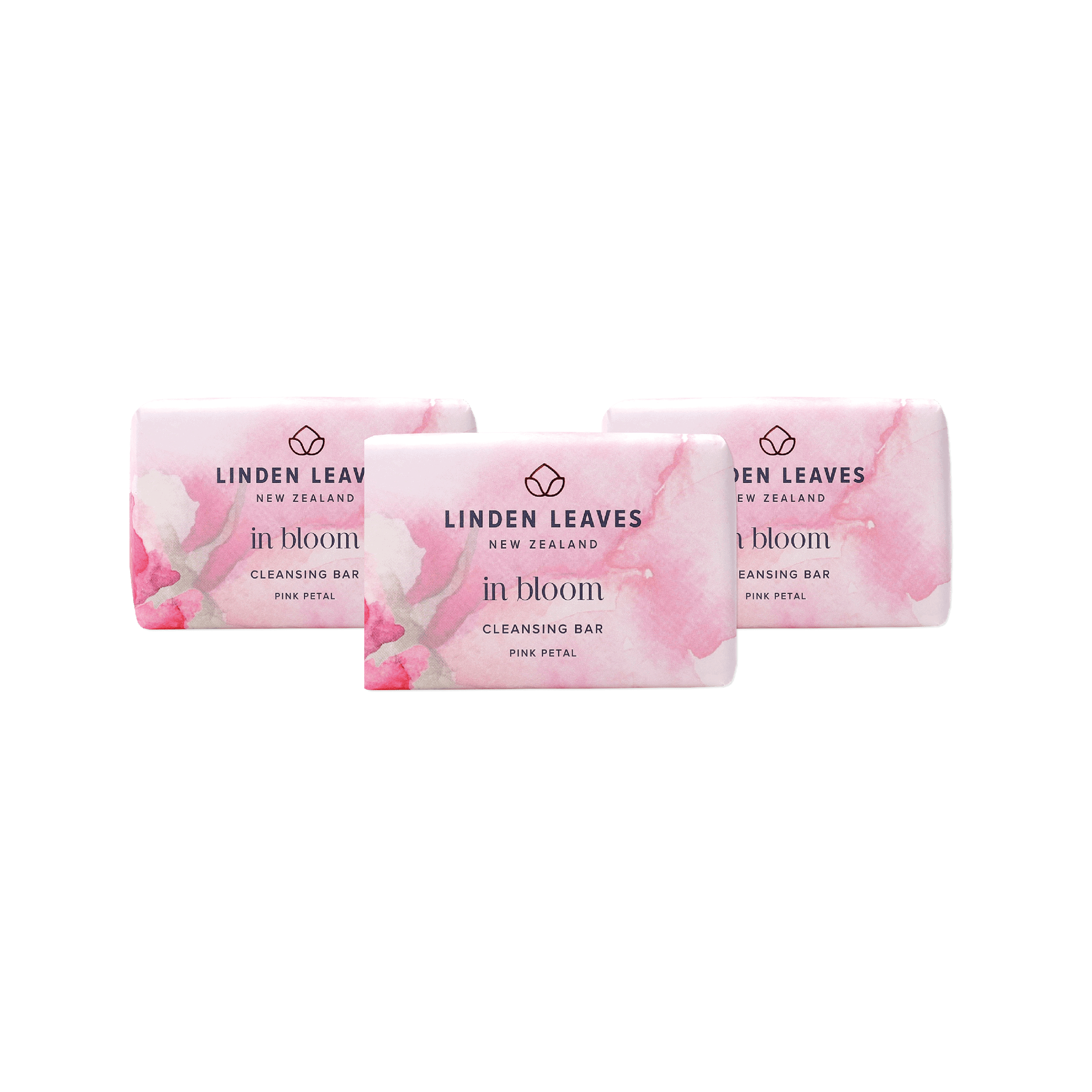 Pink Petal Cleansing Bar Triple Bundle