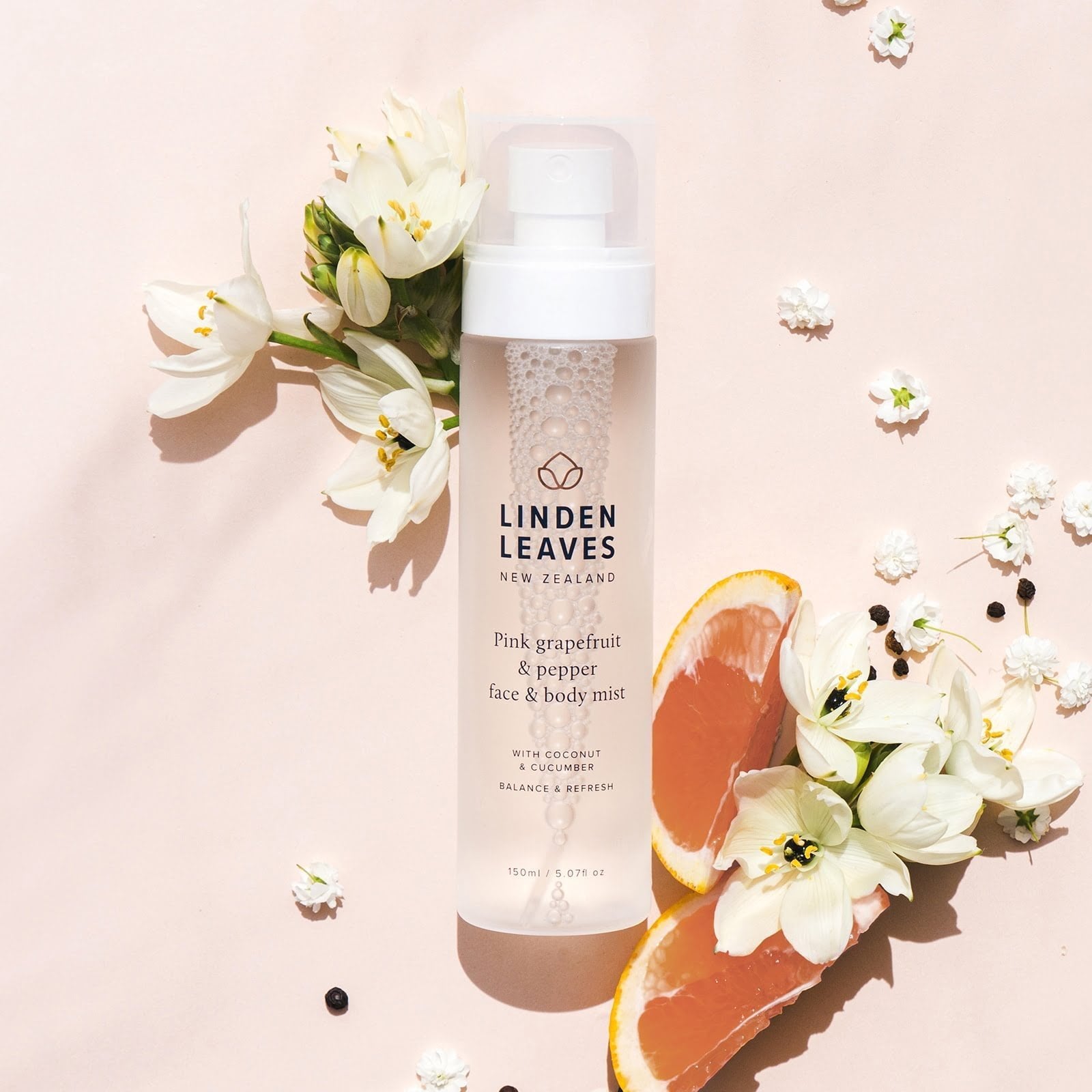 Pink Grapefruit & Pepper Face & Body Mist