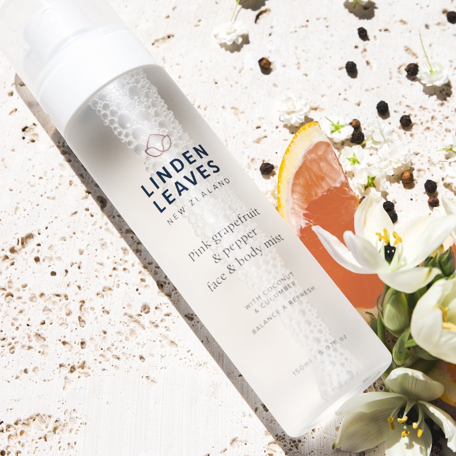 Pink Grapefruit & Pepper Face & Body Mist