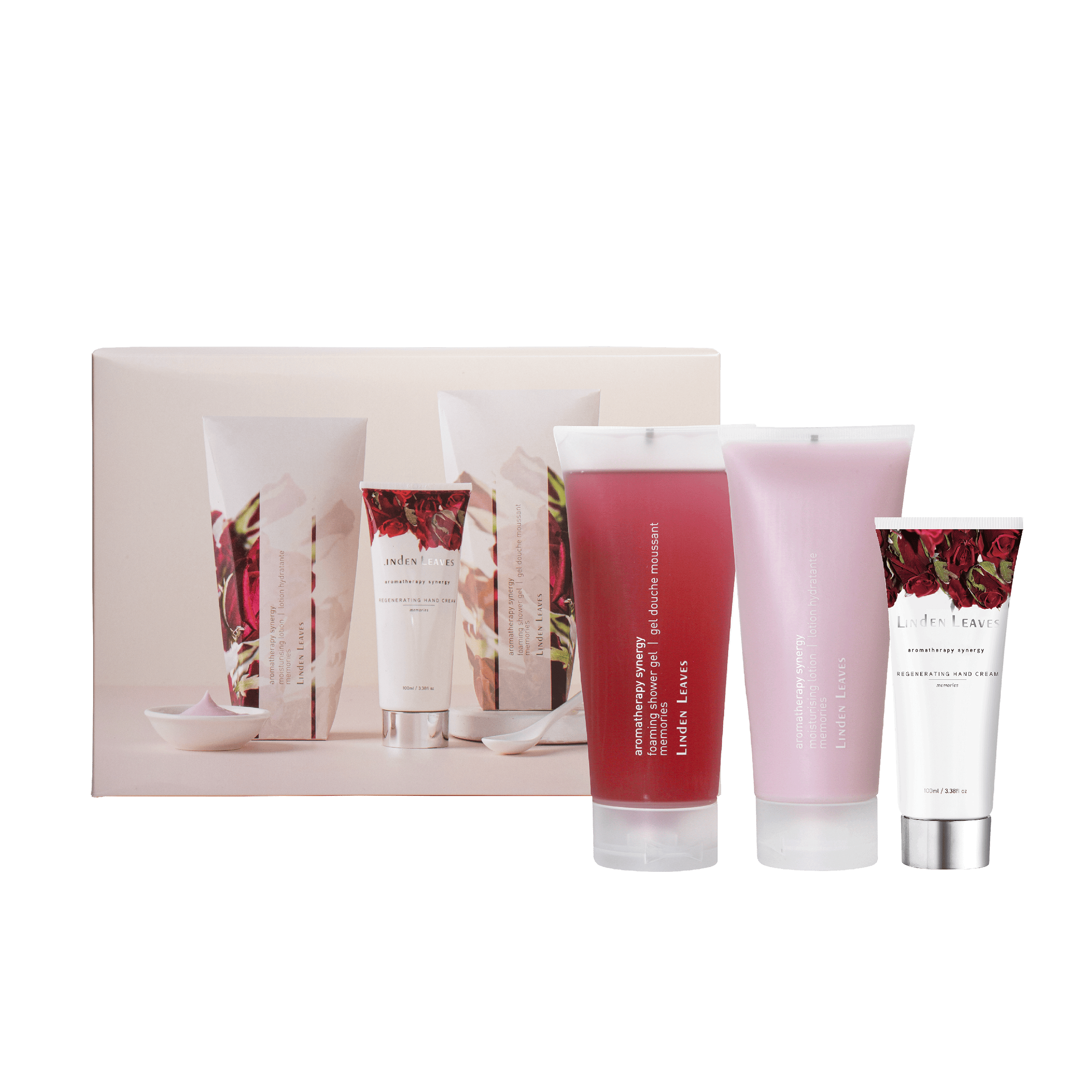 Memories Shower Gel, Lotion & Hand Cream set