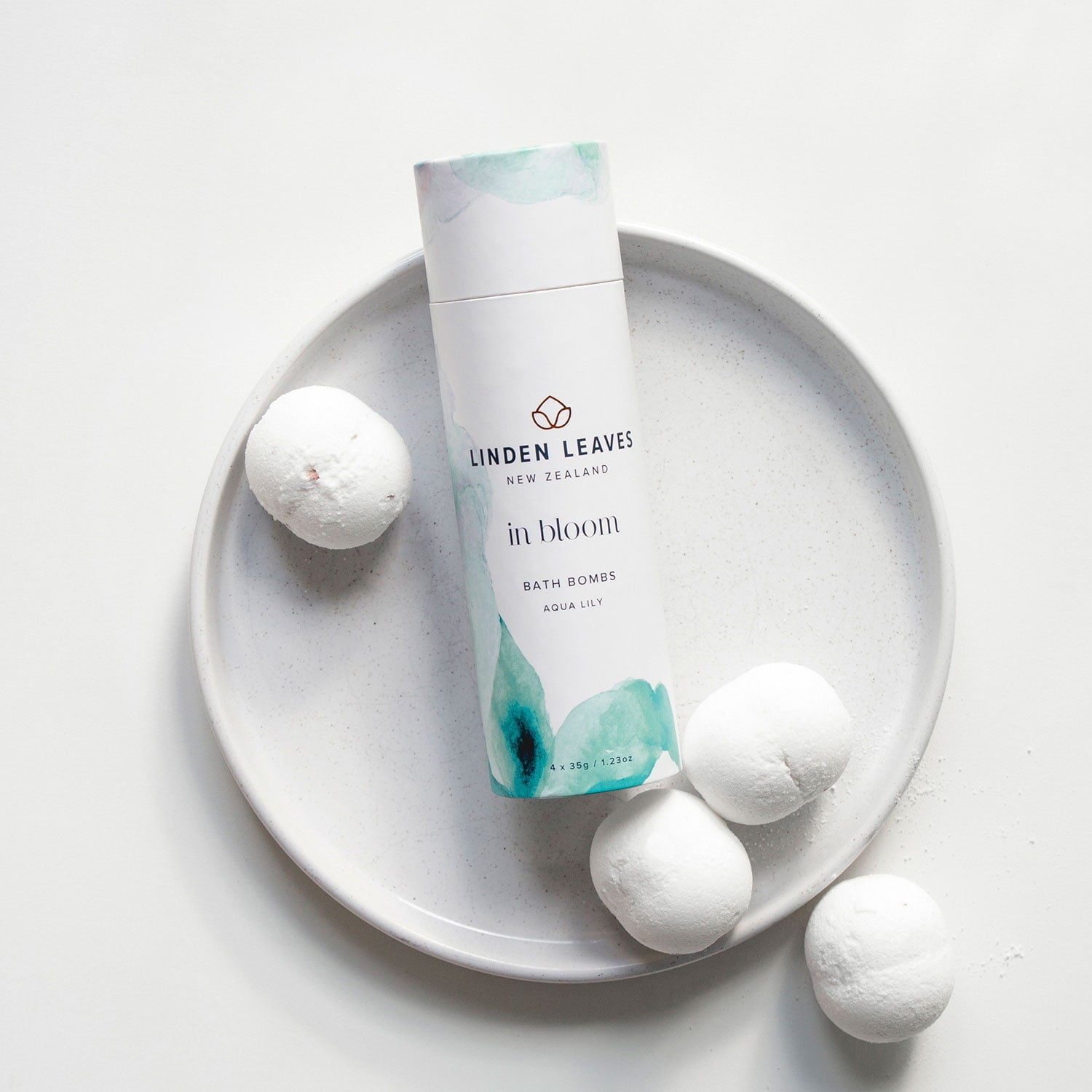 Aqua Lily Bath Bombs