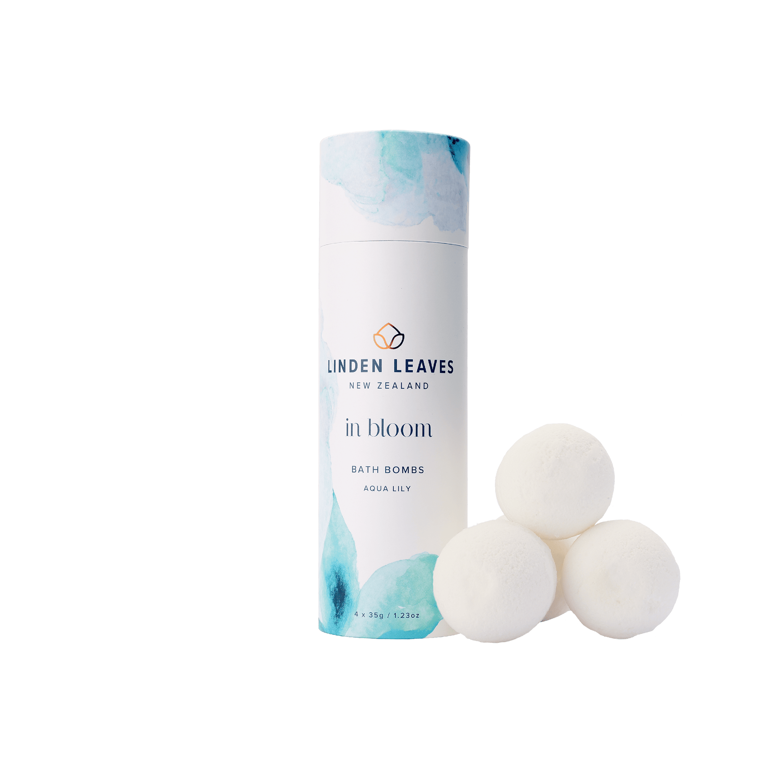 Aqua Lily Bath Bombs