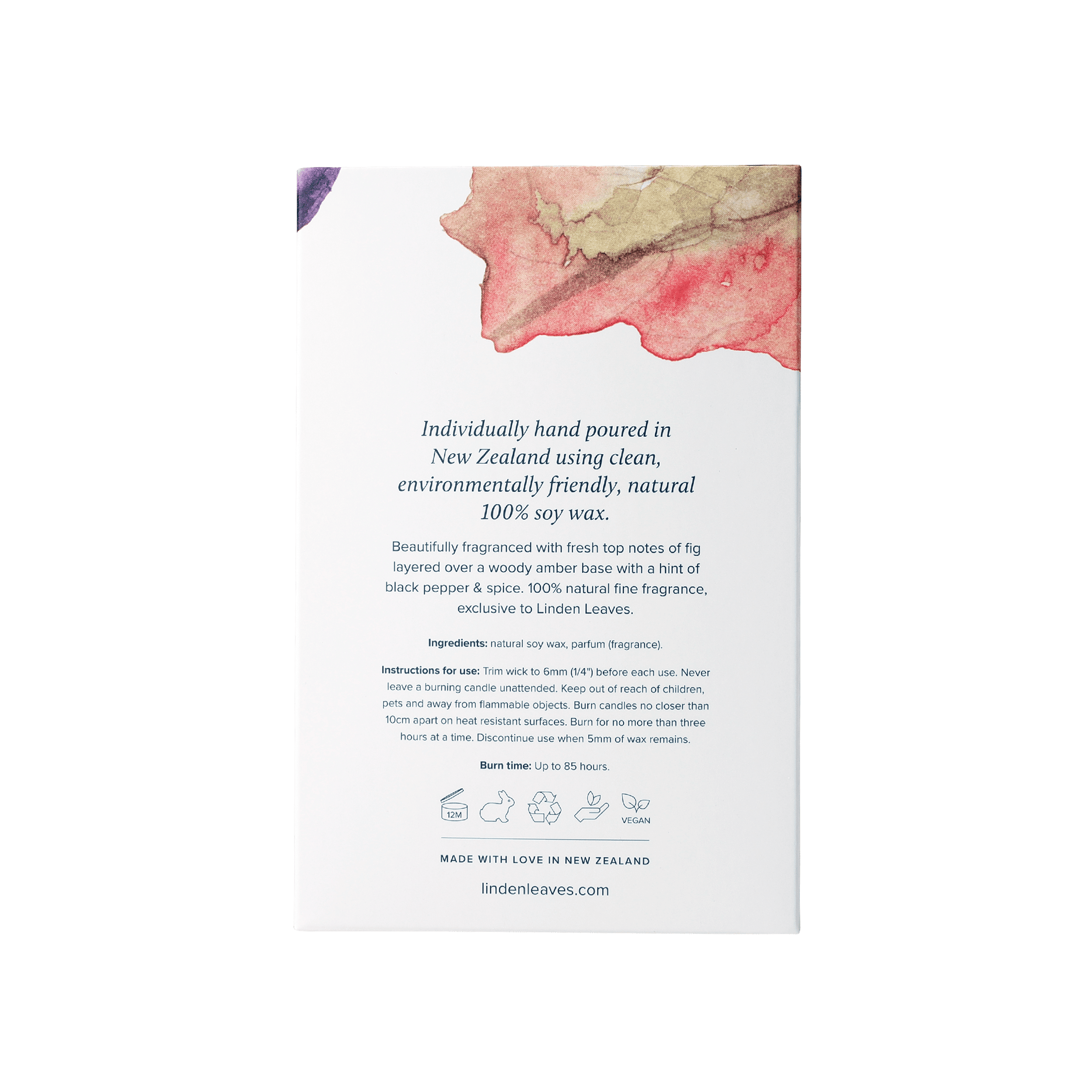 Amber Fig Soy Candle