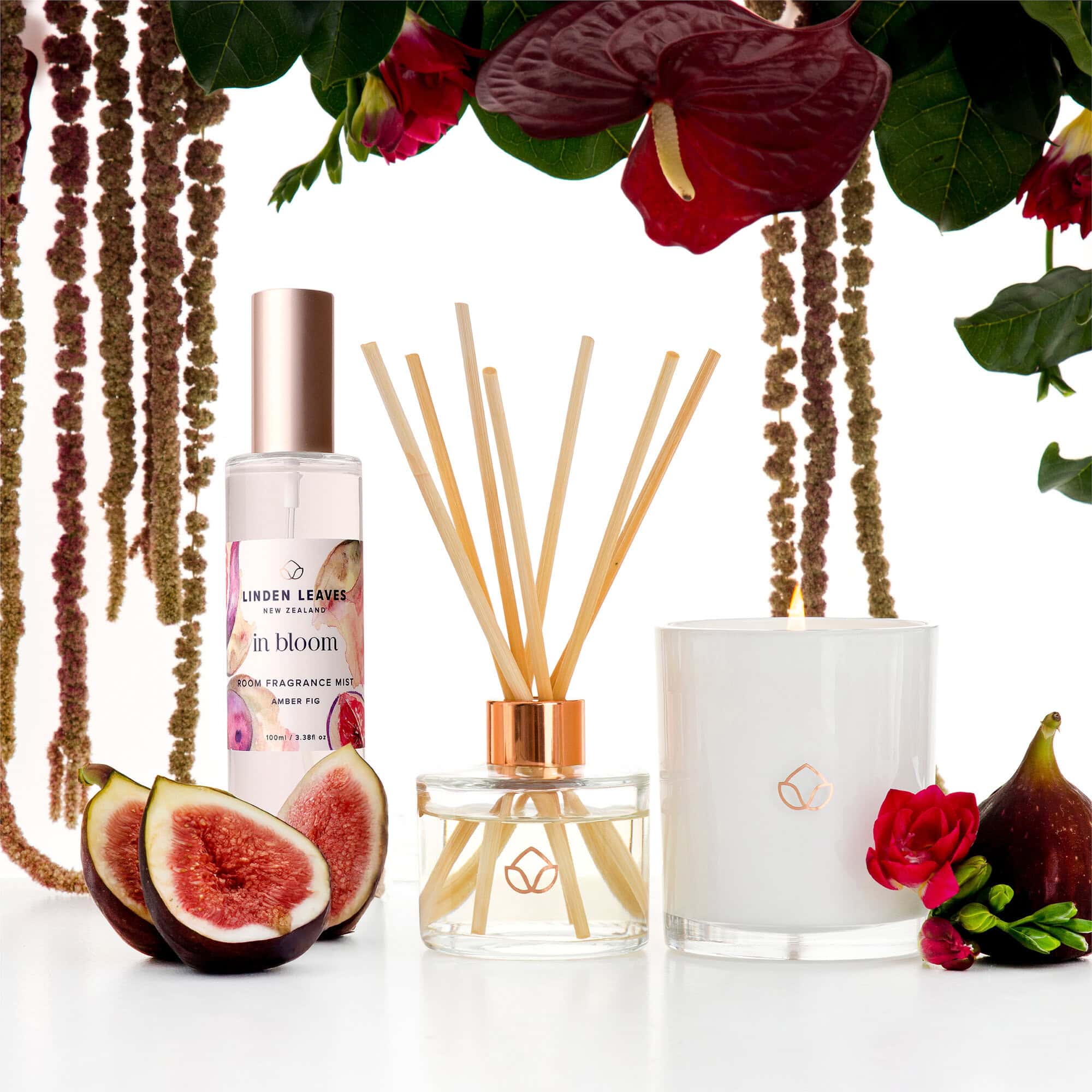 Amber Fig - Buy a Room Mist & Candle and Receive a Free Diffuser