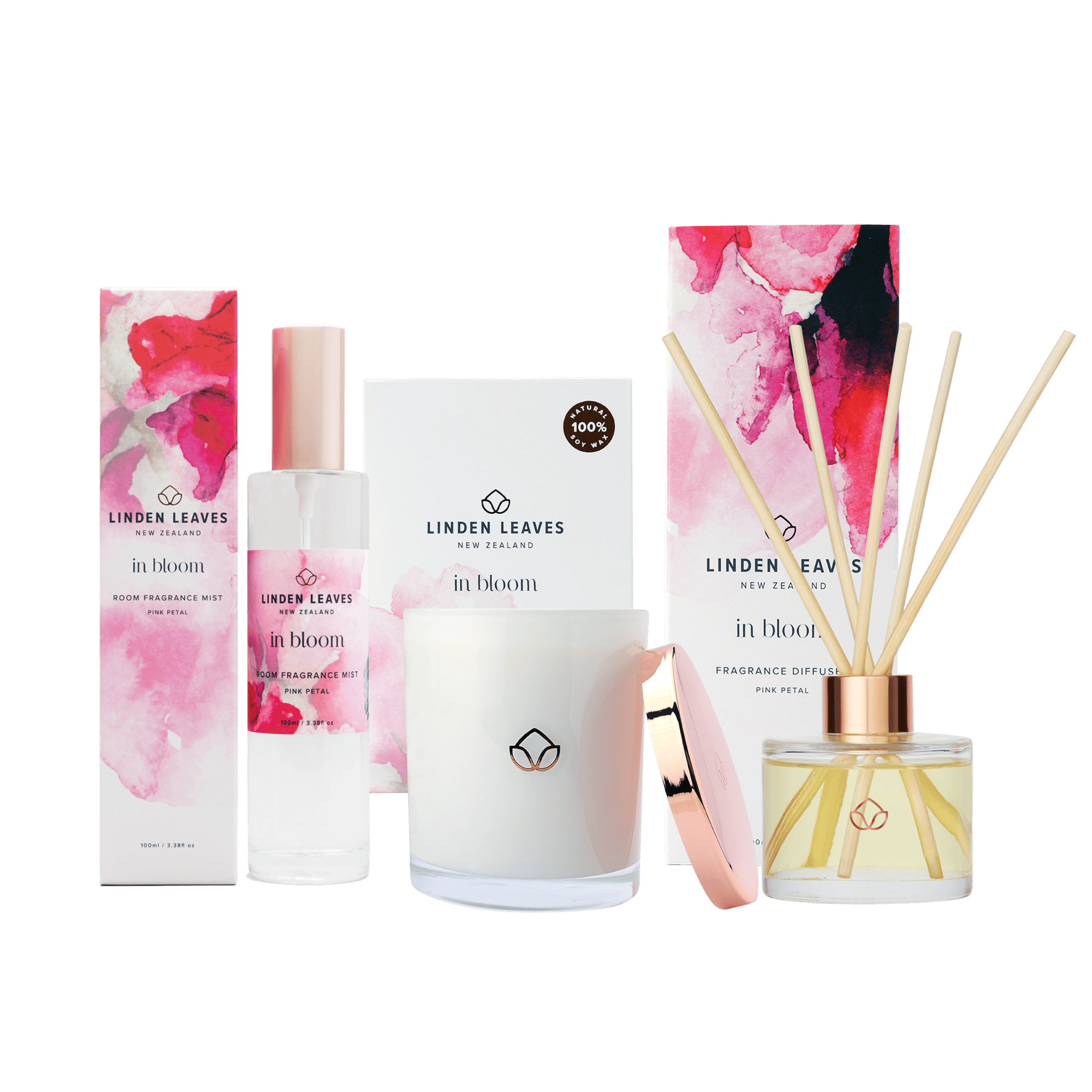 Pink Petal - Room Mist, Candle & Diffuser