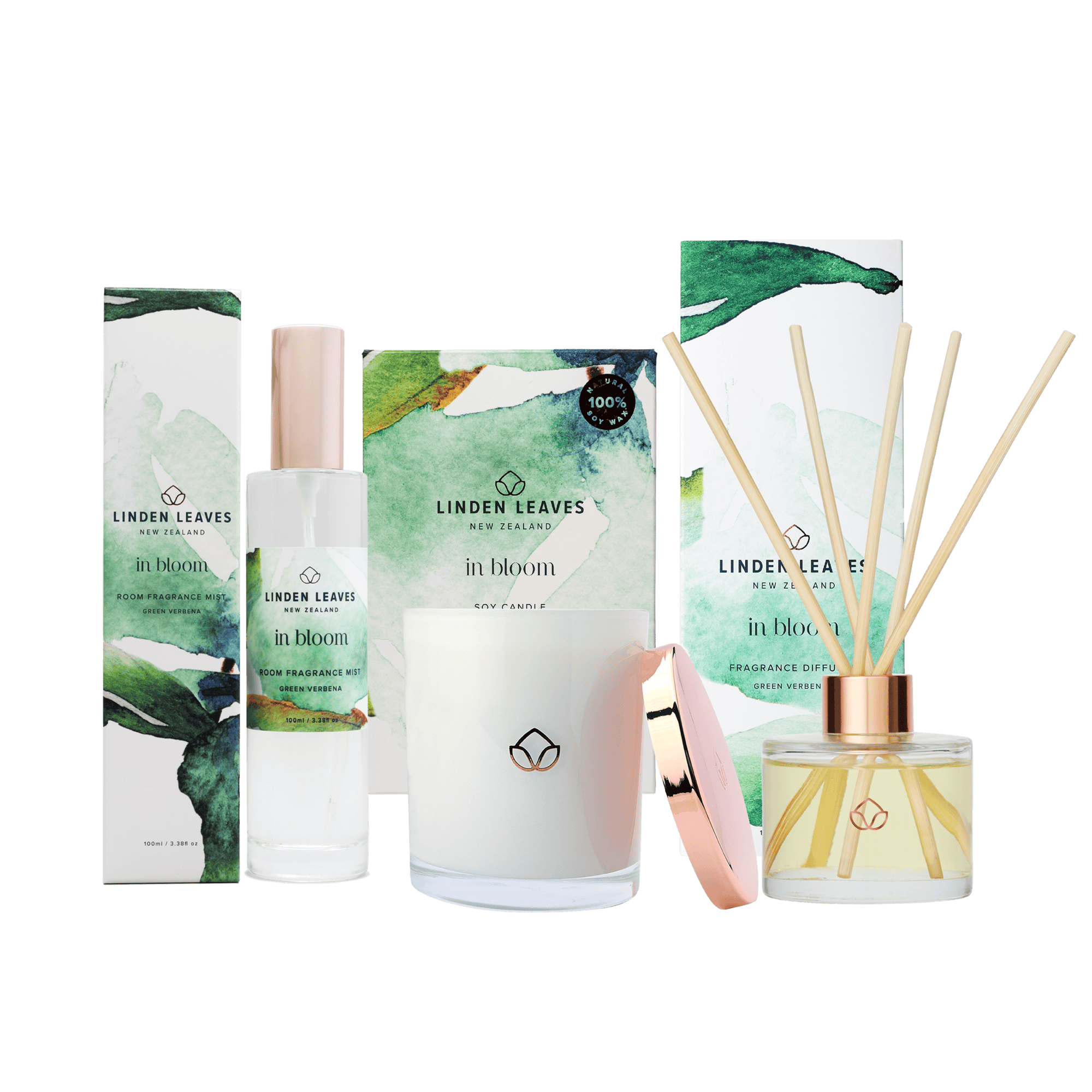 Green Verbena - Room Mist, Candle & Diffuser