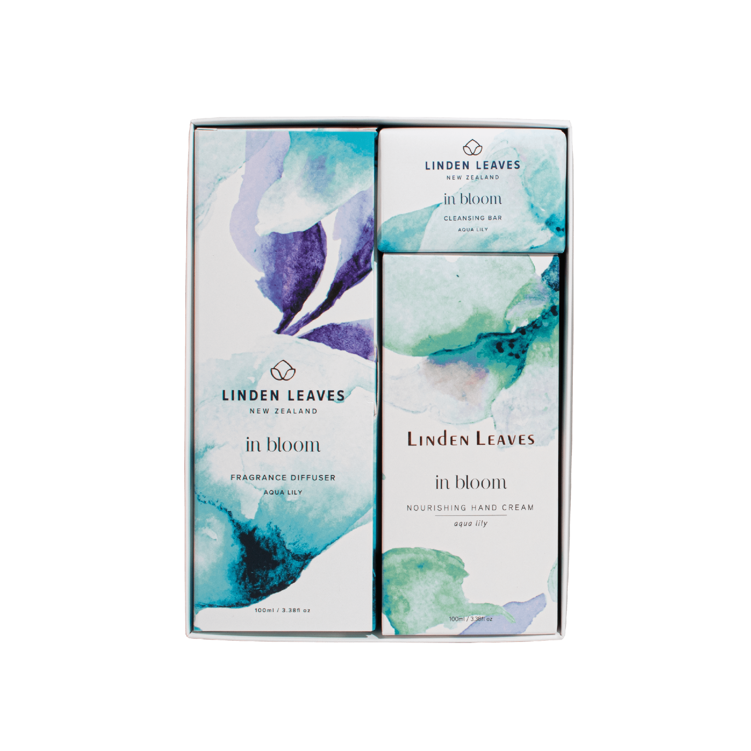 Aqua Lily Hands & Home Gift Set