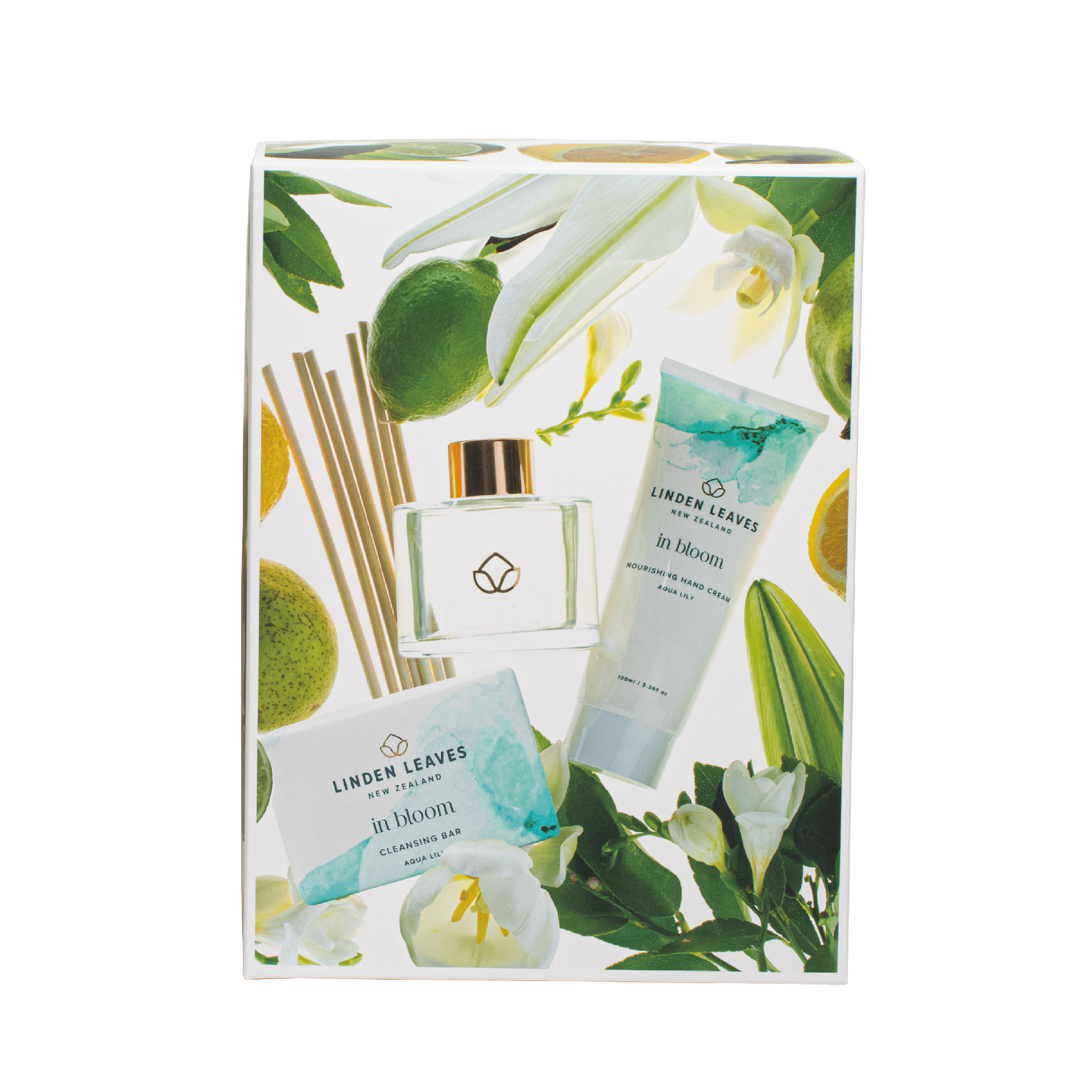 Aqua Lily Hands & Home Gift Set