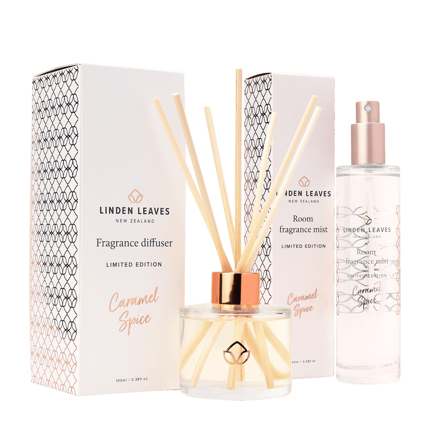 Caramel Spice Fragrance Diffuser & Room Mist Duo