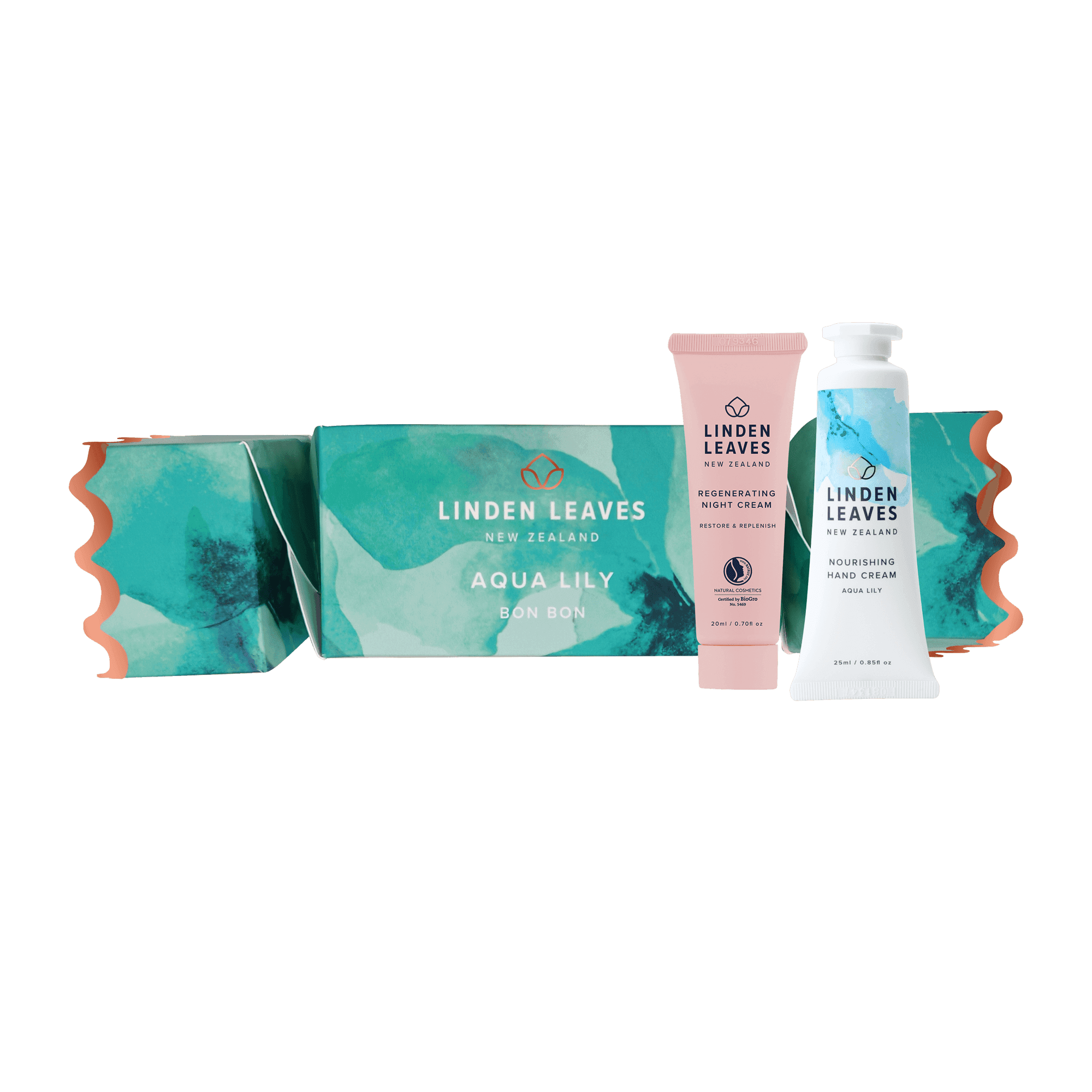 Aqua Lily Bon Bon Contents