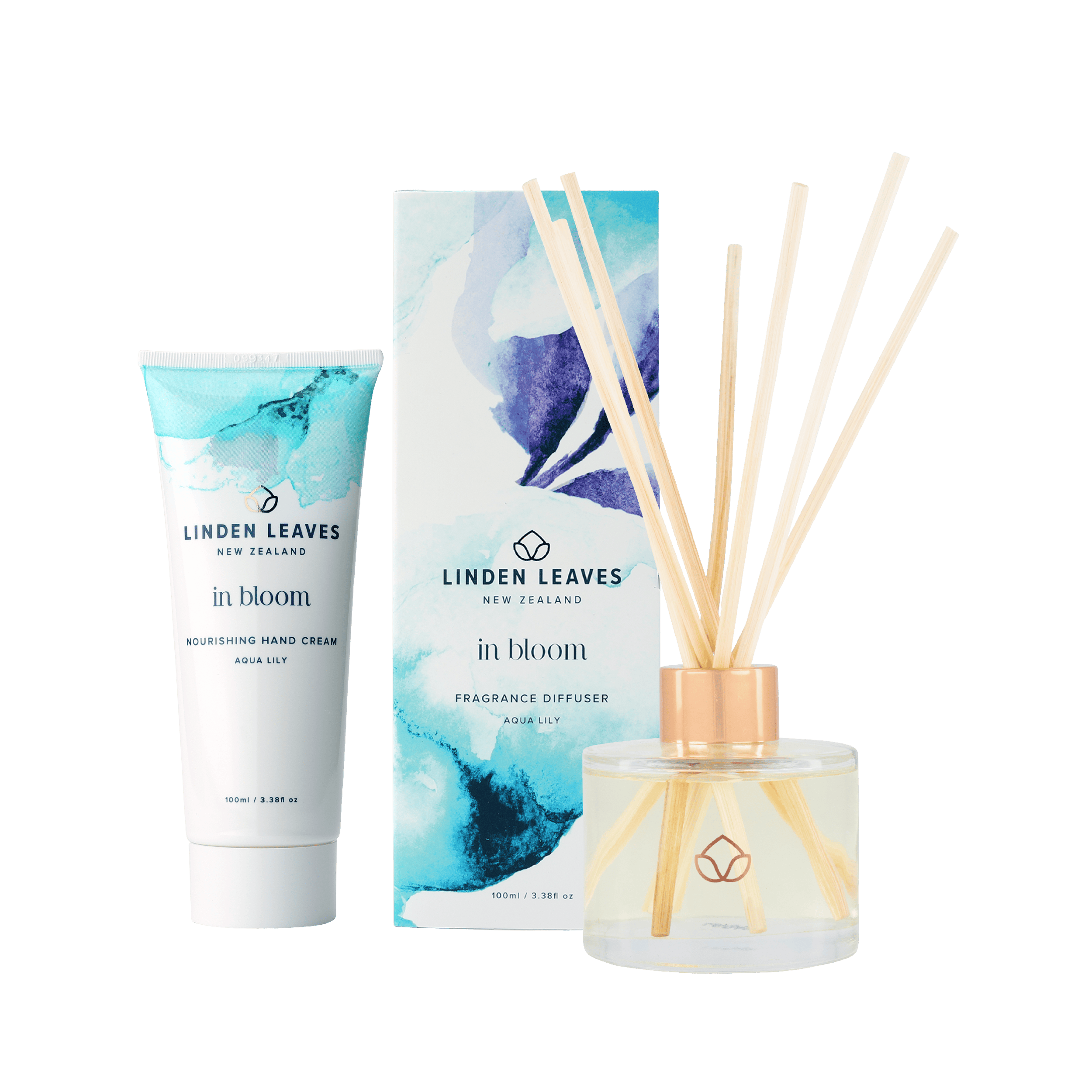 Aqua Lily Fragrance Diffuser & Hand Cream