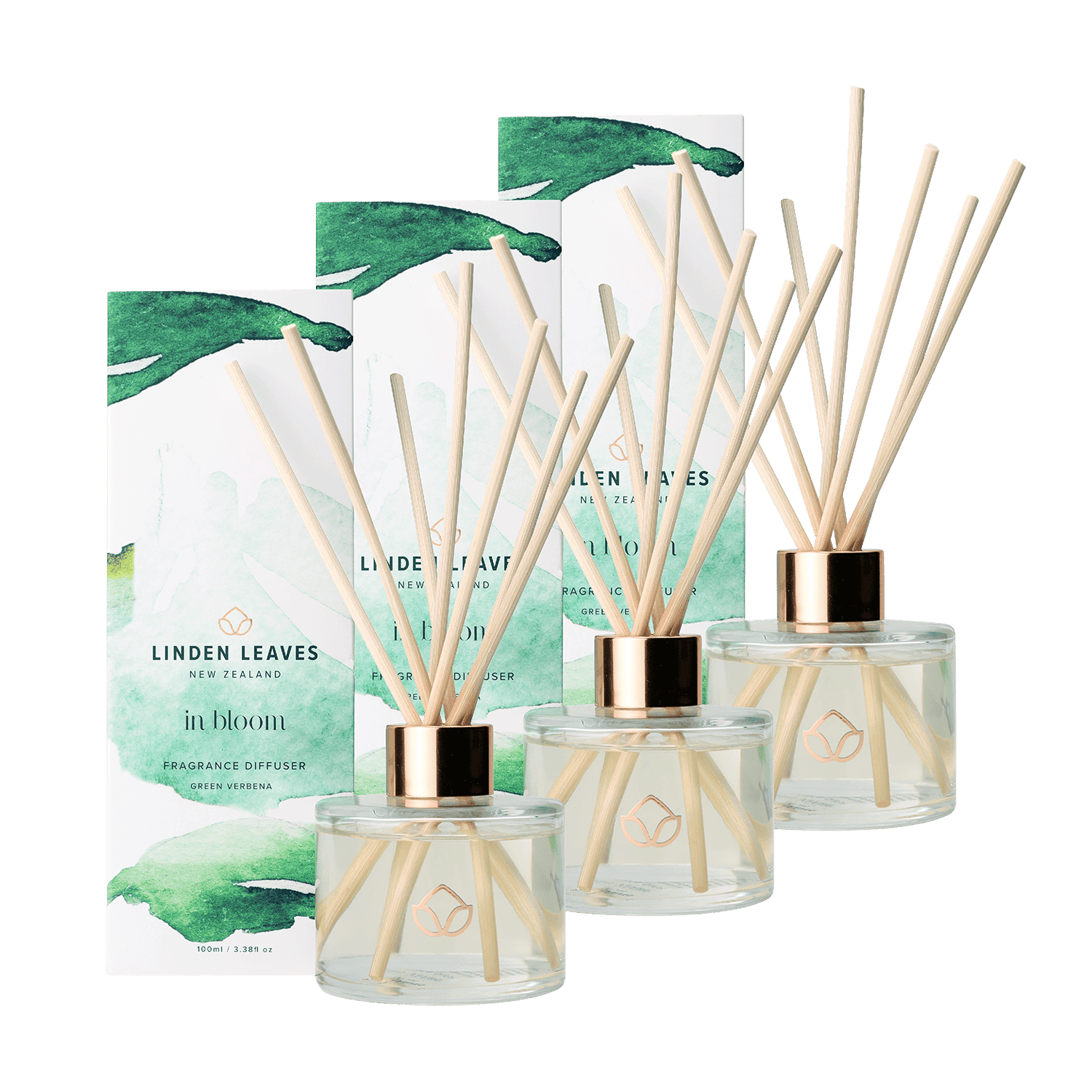 Green Verbena Fragrance Diffuser Multibuy