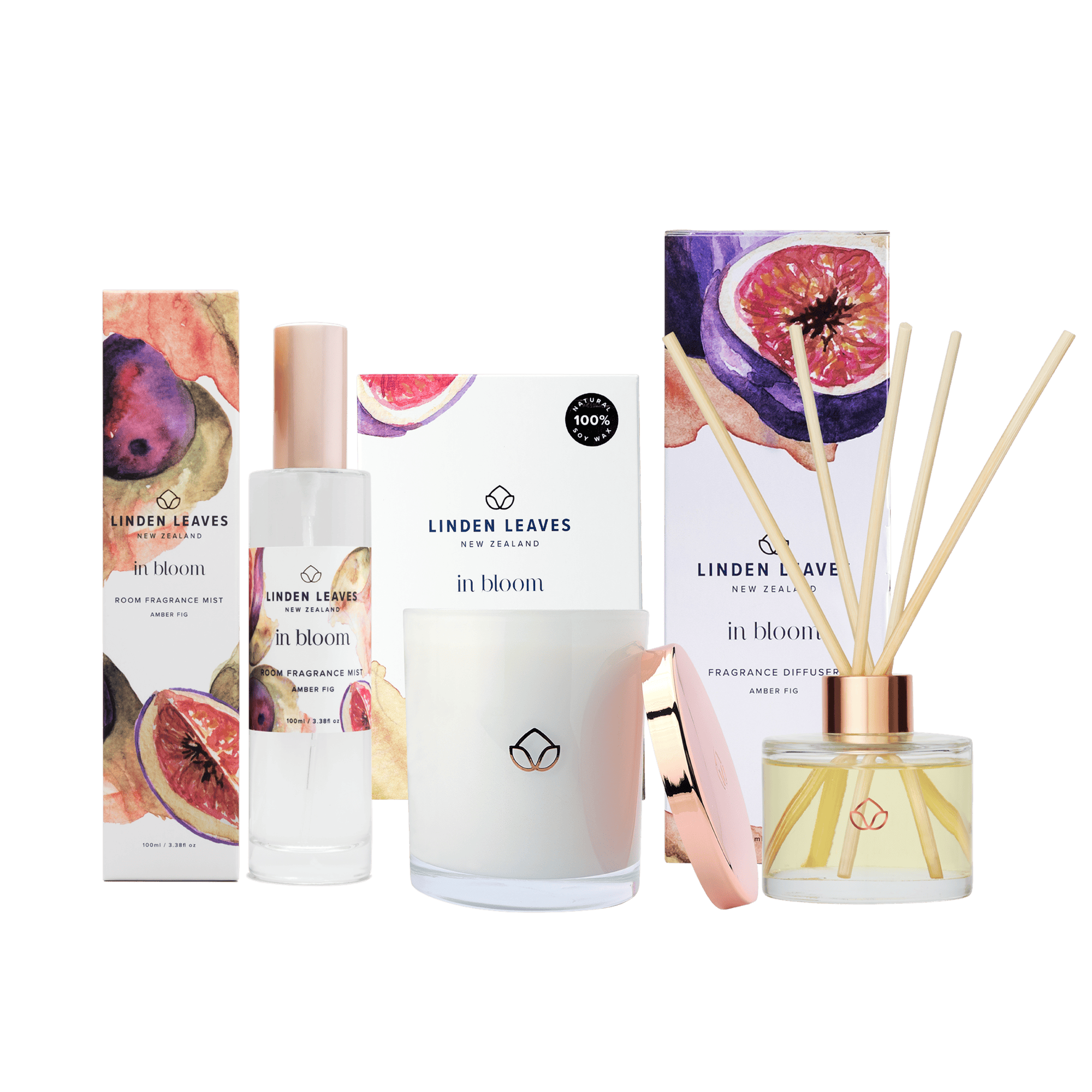 Amber Fig - Buy a Room Mist & Candle and Receive a Free Diffuser
