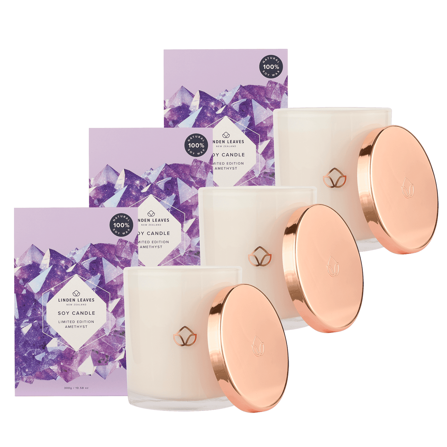 Amethyst Soy Candle Multibuy