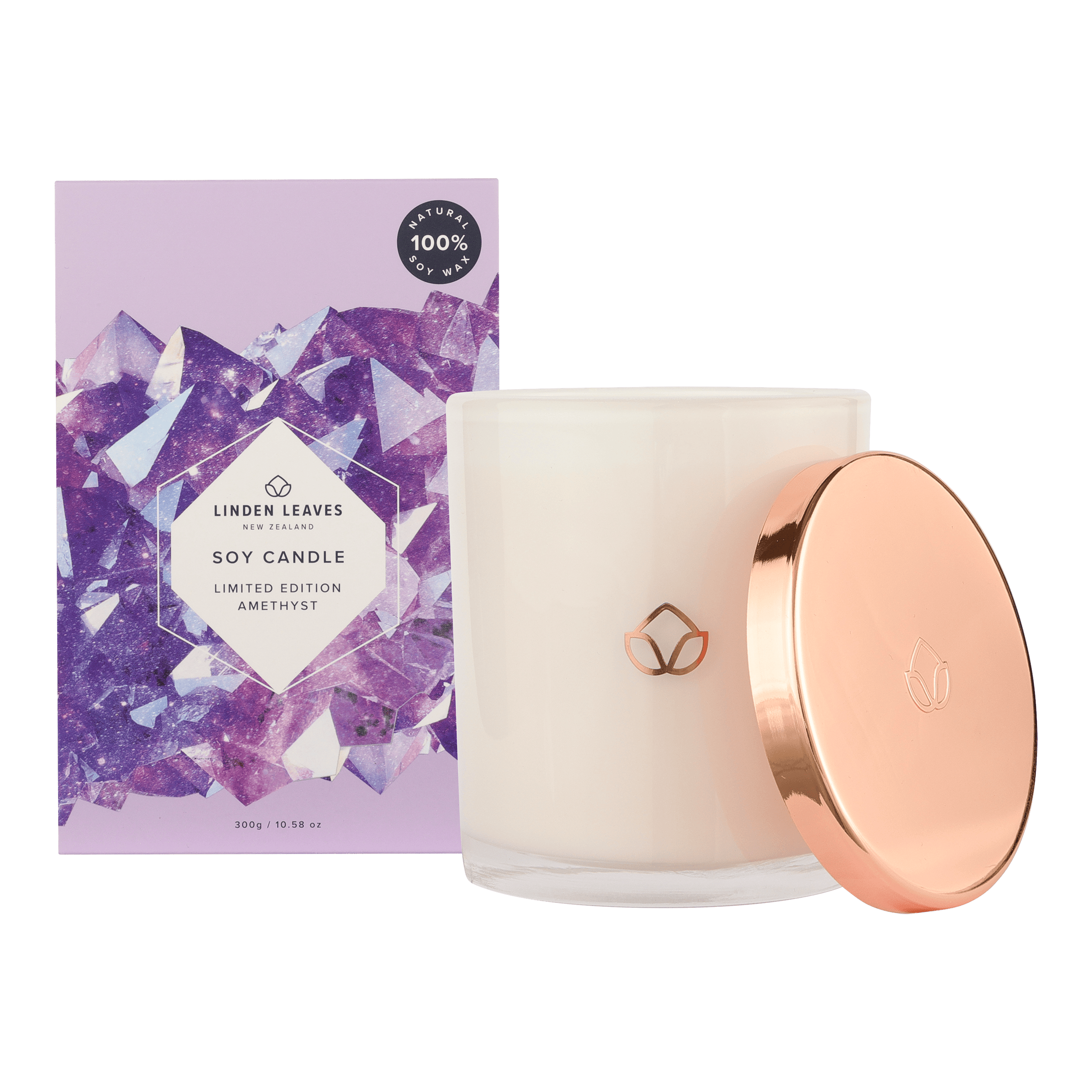 Limited Edition Amethyst Soy Candle