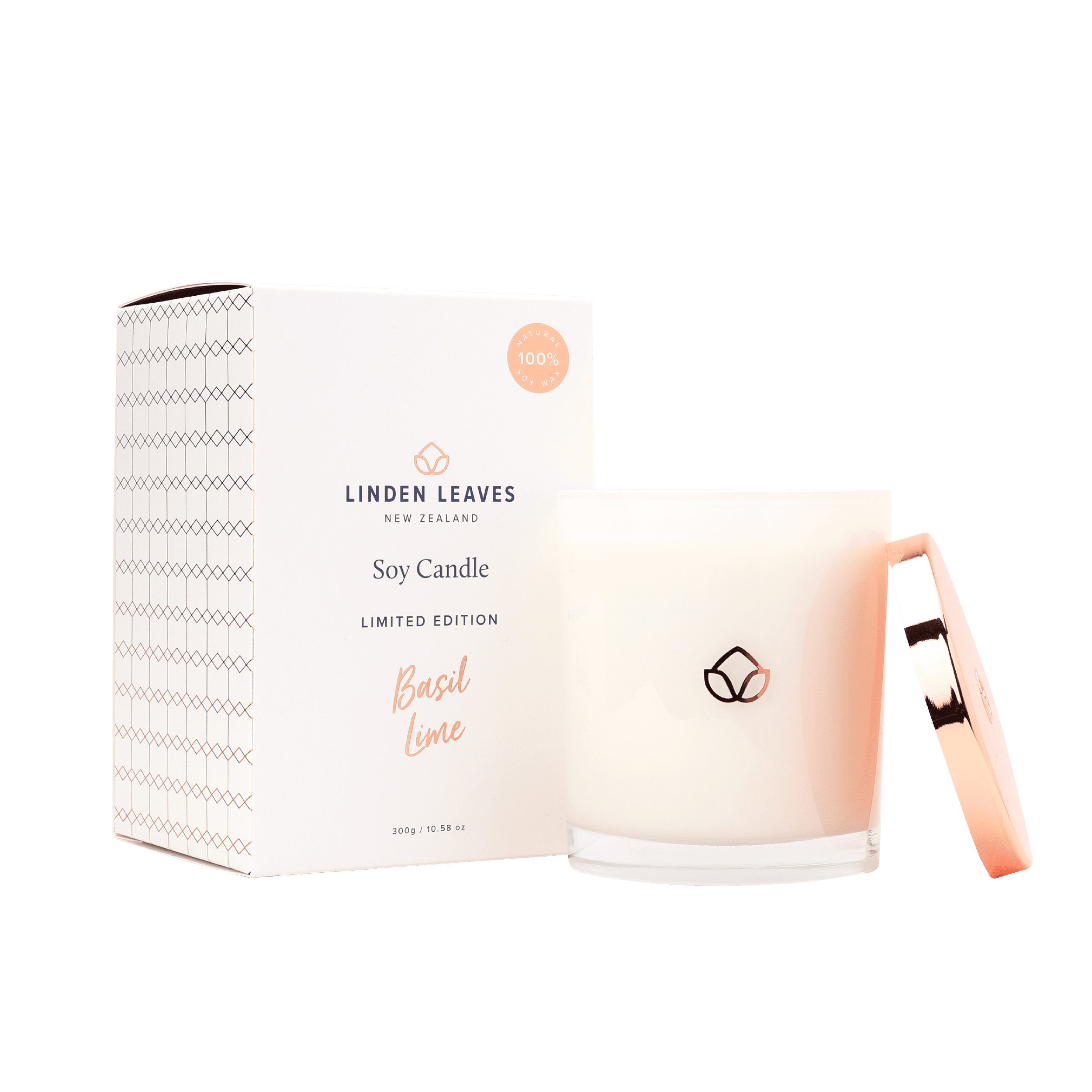 Limited Edition Basil Lime Soy Candle