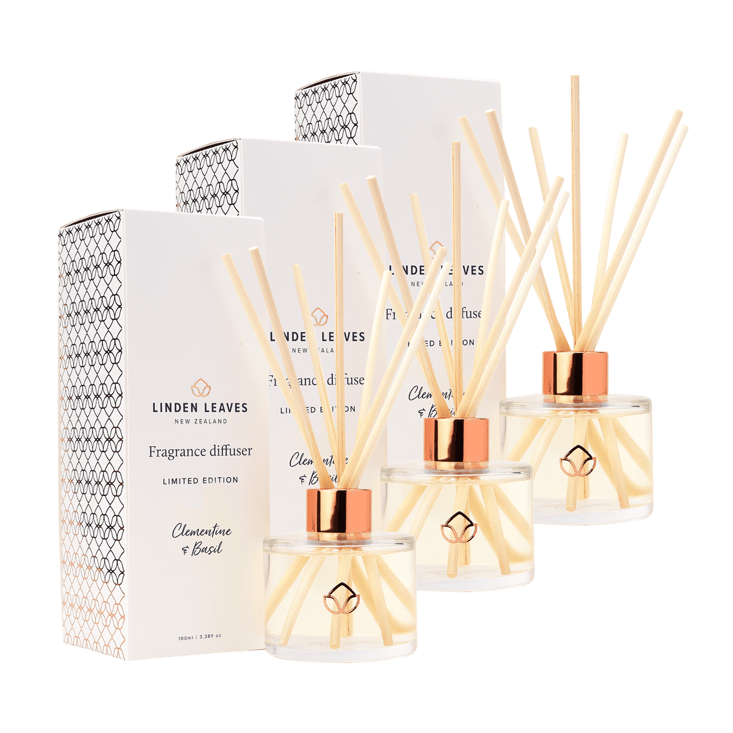 Clementine & Basil Fragrance Diffuser Multibuy