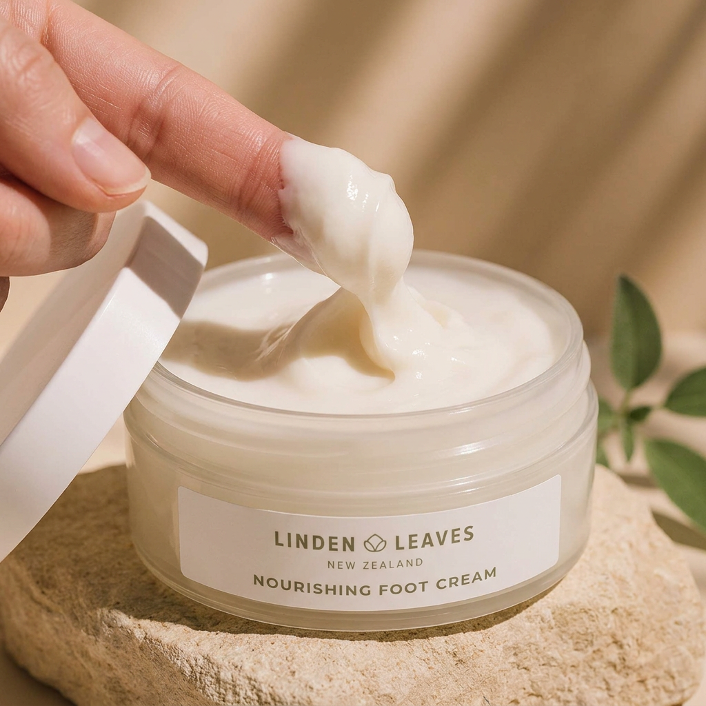 Nourishing Foot Cream – Cream Texture Close-up