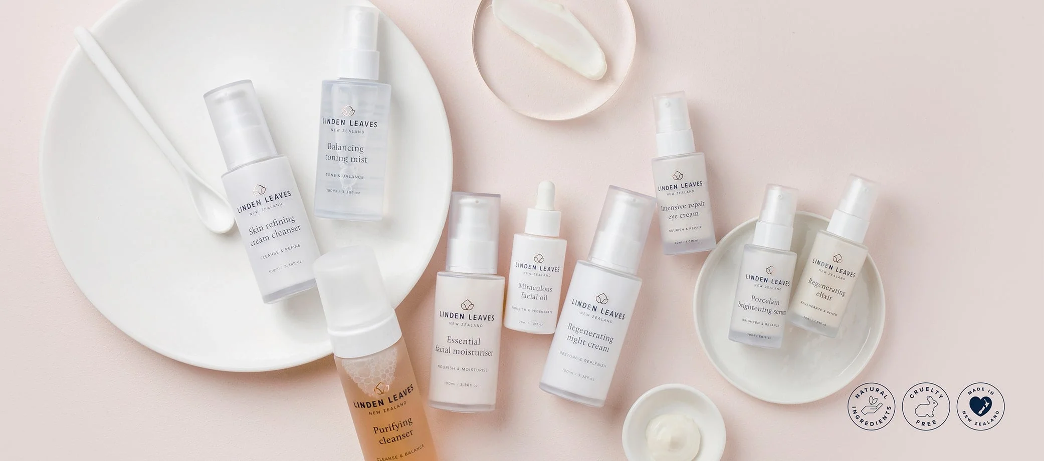 Natural skincare banner