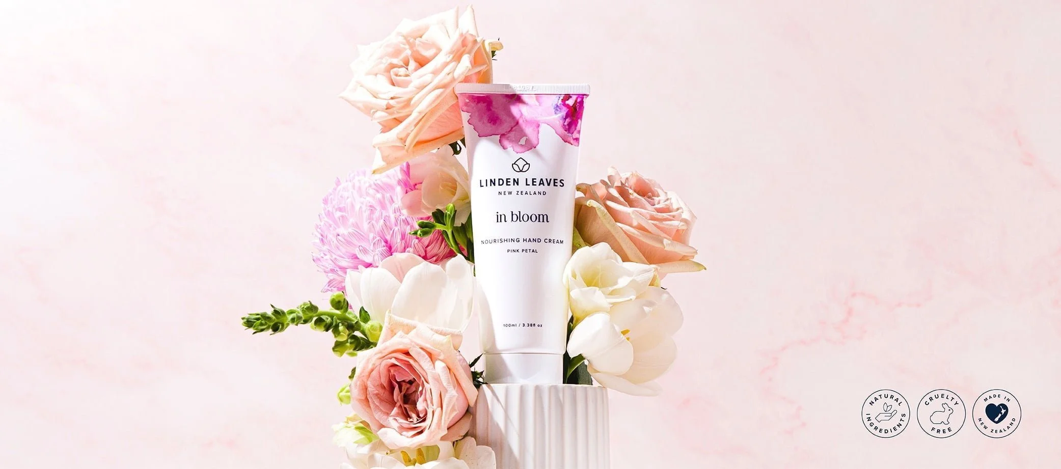 Hand cream banner