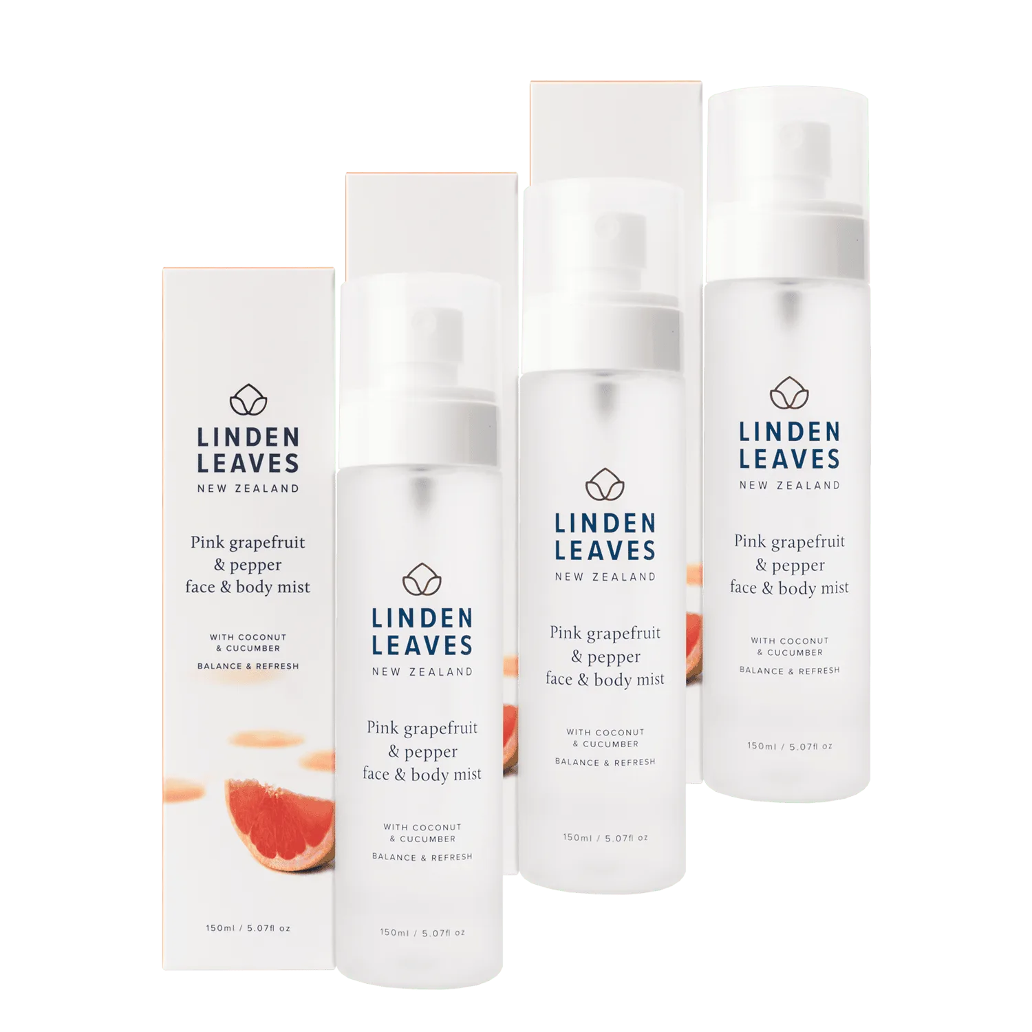Pink Grapefruit & Pepper  Face & Body Mist Multibuy
