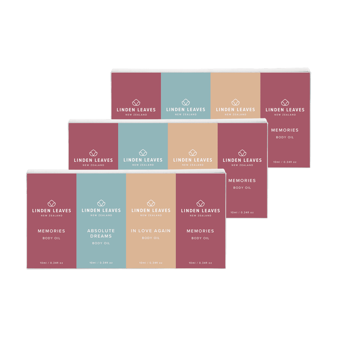 Aromatherapy Synergy Body Oil Sampler Selection Multibuy