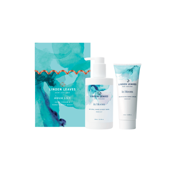 Aqua Lily Hand Cream & Body Wash Boxed set