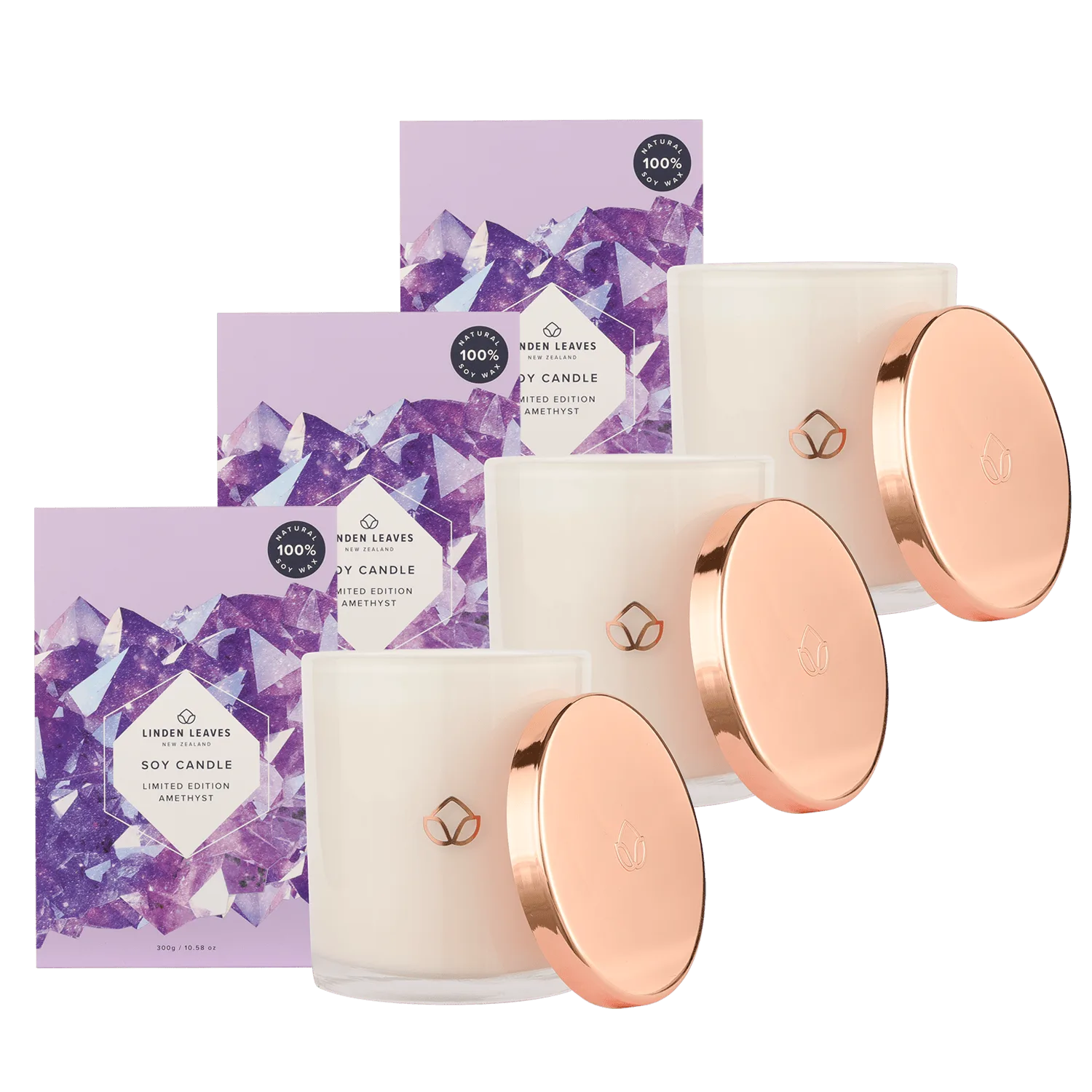 Amethyst Soy Candle Multibuy