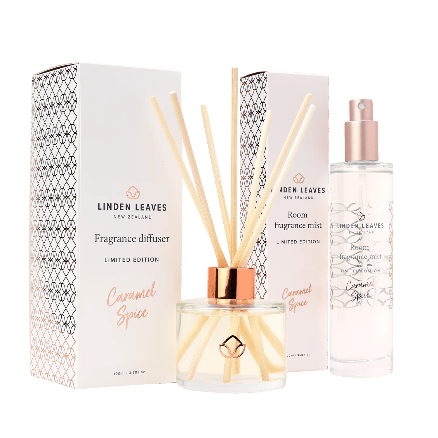 Caramel Spice Fragrance Diffuser & Room Mist Duo