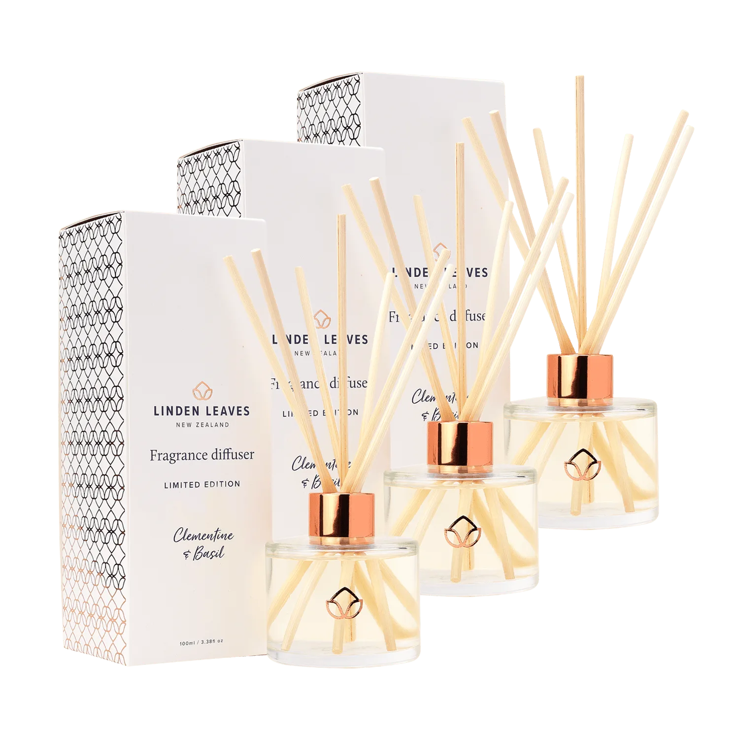 Clementine & Basil Fragrance Diffuser Multibuy