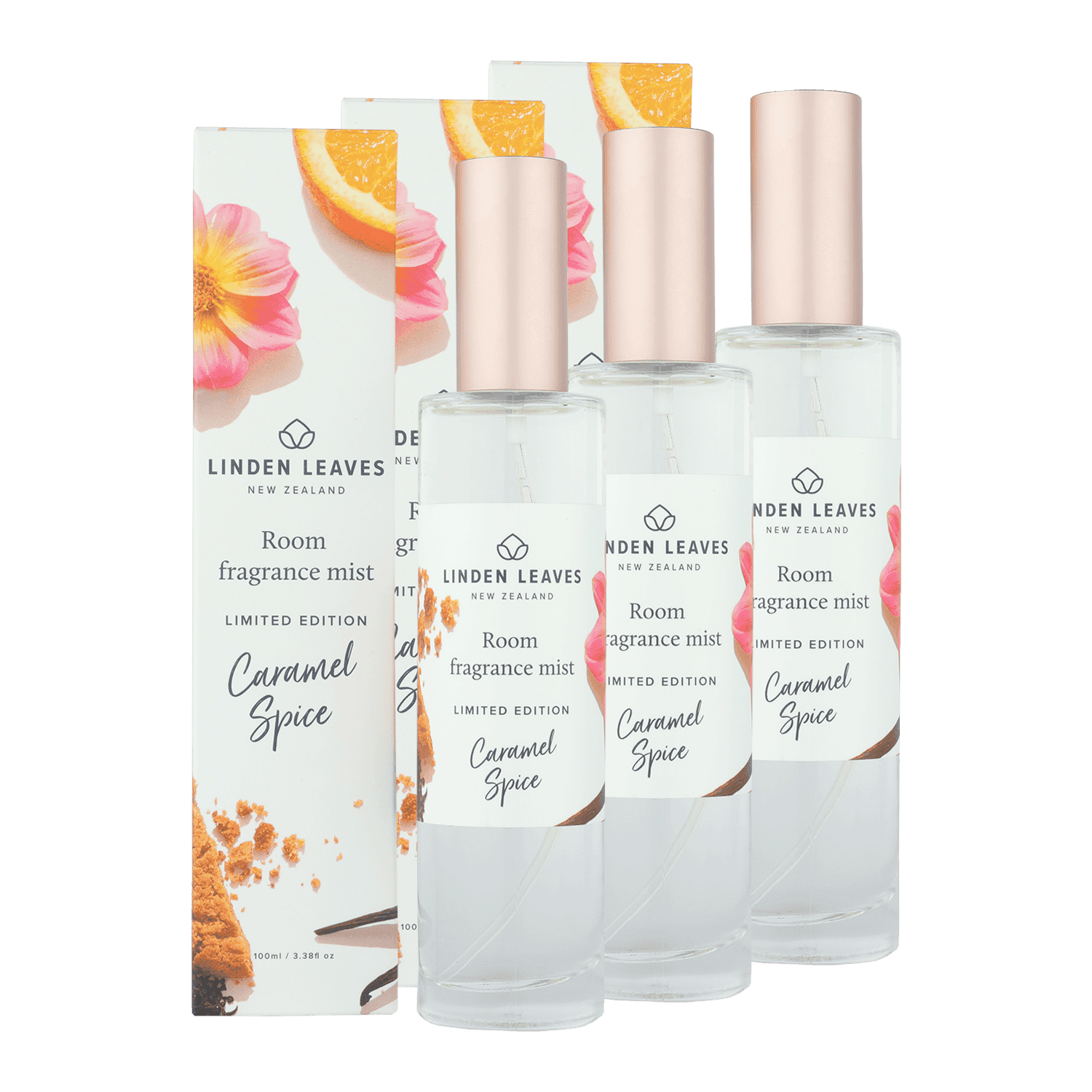 Caramel Spice Room Fragrance Mist (Colourful)